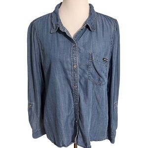 DKNY Blue Button Down Shirt